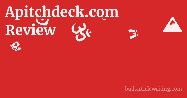Apitchdeck.com Review 1 by