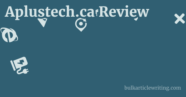 Aplustech.ca Alternatives: Exploring Ethical Tech Support Solutions 1 by