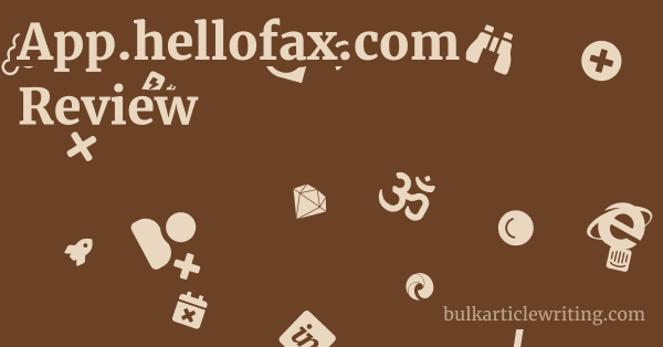 App.hellofax.com Review 1 by