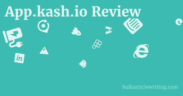 App.kash.io Review 1 by