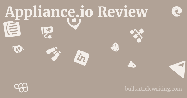 Appliance.io Review 1 by Partners