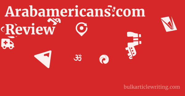 Arabamericans.com Review 1 by