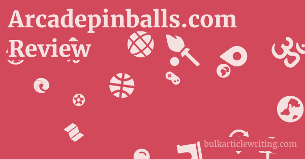 Arcadepinballs.com Review 1 by