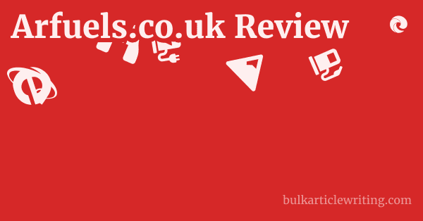 Arfuels.co.uk Review 1 by