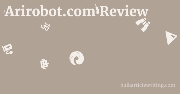 Arirobot.com Review 1 by