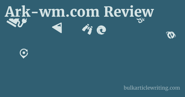 Ark-wm.com Review 1 by Partners