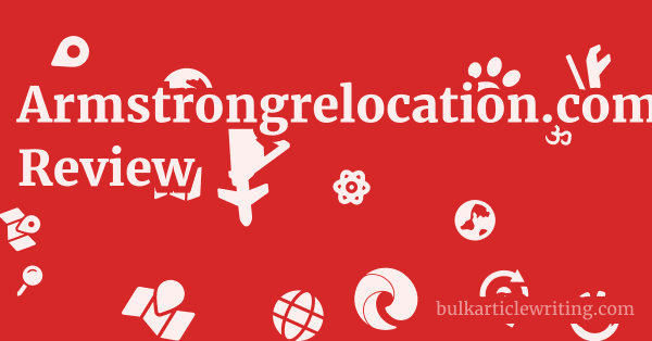 Armstrongrelocation.com Review 1 by