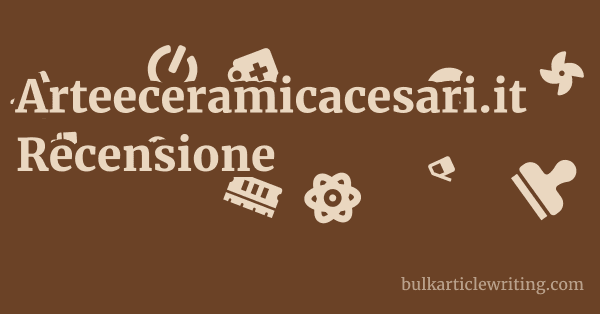 Arteeceramicacesari.it Recensione 1 by