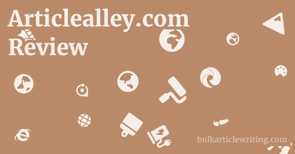 Articlealley.com Review 1 by