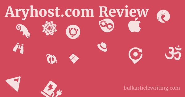 Aryhost.com Review 1 by