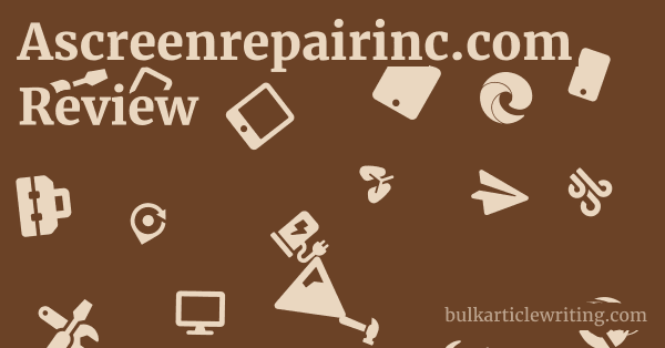 Ascreenrepairinc.com Review 1 by Partners