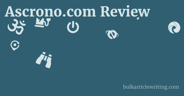 Ascrono.com Review 1 by