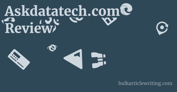 Askdatatech.com Review 1 by