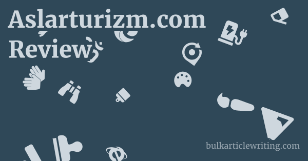 Aslarturizm.com Review 1 by