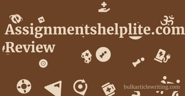 Assignmentshelplite.com Review 1 by