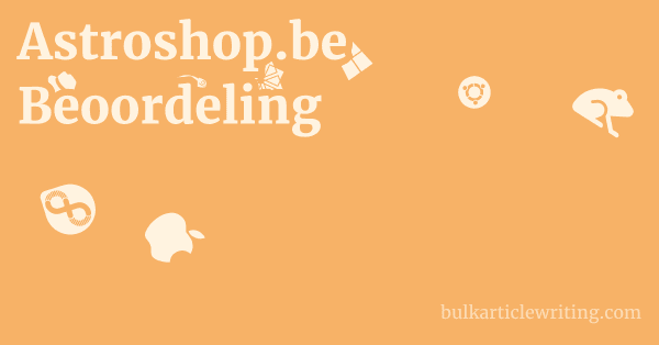 Astroshop.be Beoordeling 1 by Partners