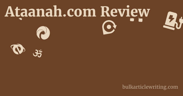 Ataanah.com Review 1 by