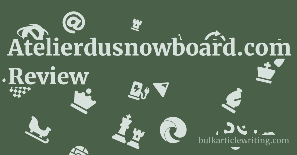 Atelierdusnowboard.com Review 1 by