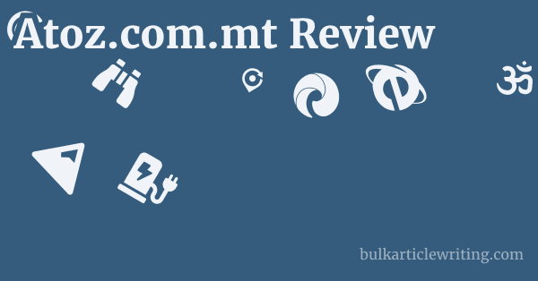Atoz.com.mt Review 1 by