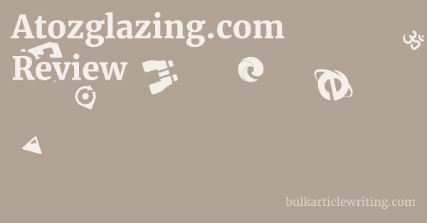 Atozglazing.com Review 1 by
