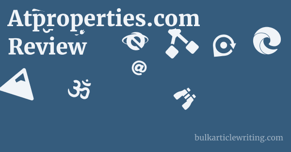 Atproperties.com Review 1 by