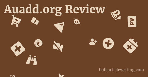 Auadd.org Review 1 by