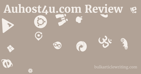 Auhost4u.com Review 1 by