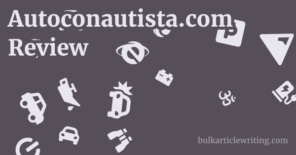 Autoconautista.com Review 1 by