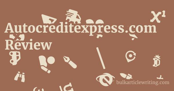 Autocreditexpress.com Review 1 by