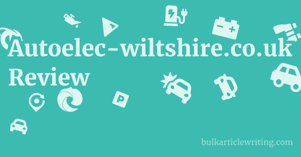 Autoelec-wiltshire.co.uk Review 1 by