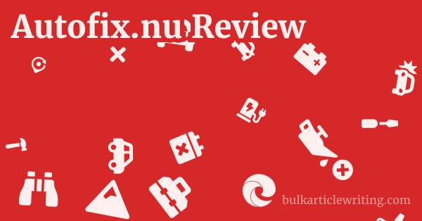 Autofix.nu Review 1 by