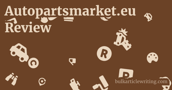 Autopartsmarket.eu Review 1 by