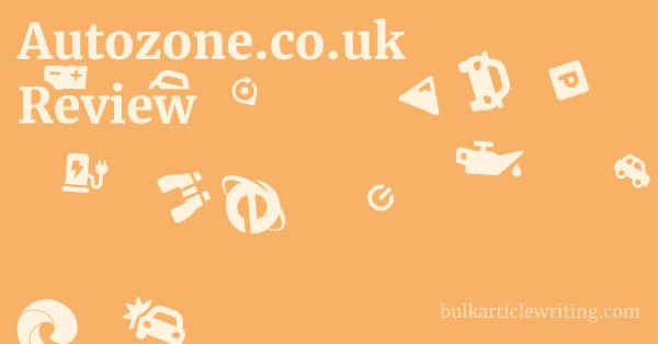 Autozone.co.uk Review 1 by