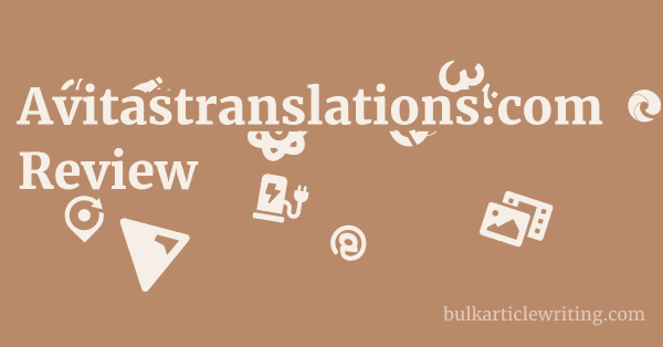Avitastranslations.com Review 1 by