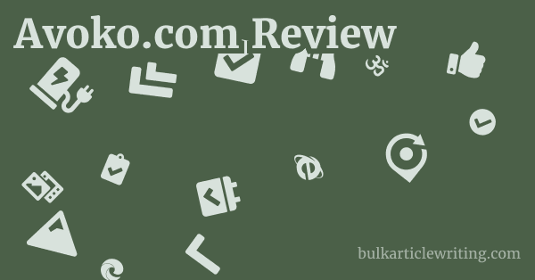 Avoko.com Review 1 by