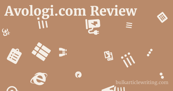 Avologi.com Review 1 by