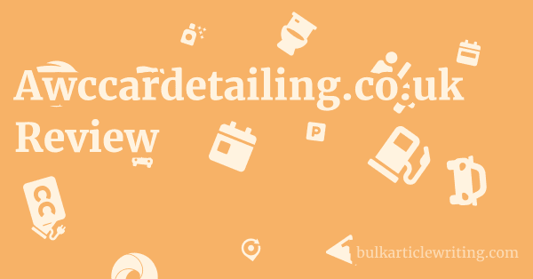 Awccardetailing.co.uk Review 2 by Awccardetailing.co.uk Review 1 by