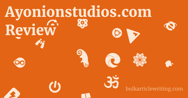 Ayonionstudios.com Review 1 by