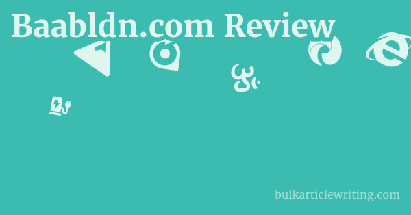 Baabldn.com Review 1 by