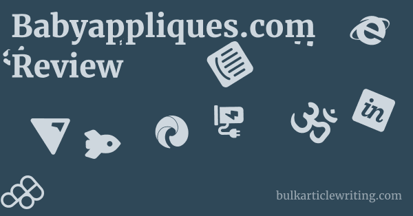 Babyappliques.com Review 1 by