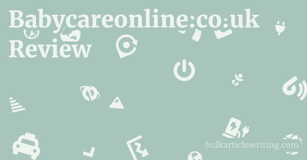 Babycareonline.co.uk Review 1 by