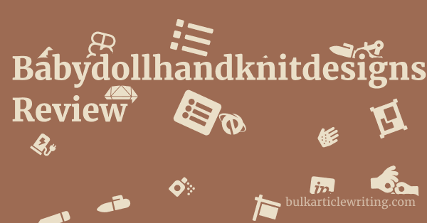 Babydollhandknitdesigns.co.uk Review 1 by Partners