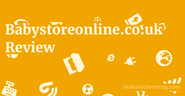 Babystoreonline.co.uk Review 1 by