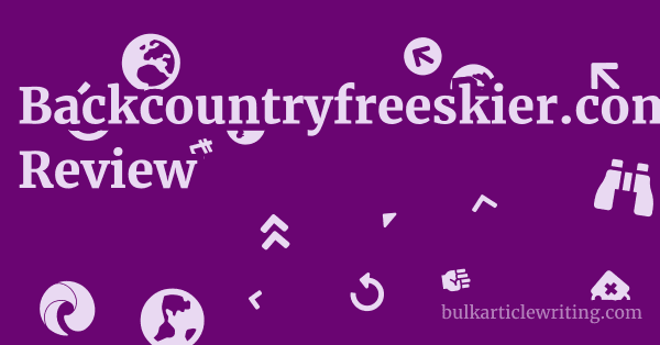 Backcountryfreeskier.com Review 1 by