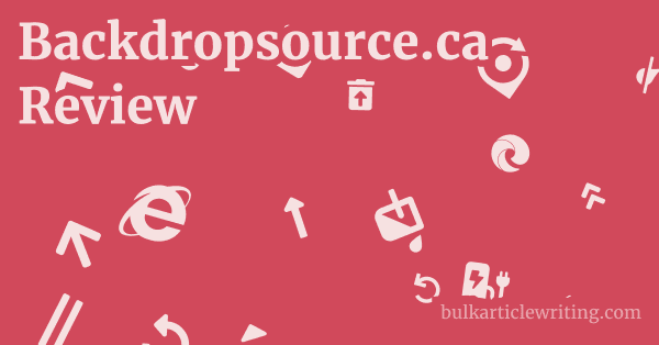 Backdropsource.ca Review 1 by Partners