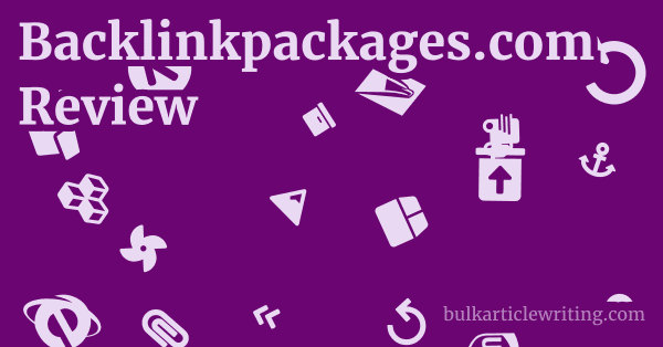 Backlinkpackages.com Review 1 by