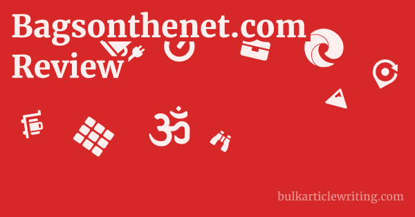 Bagsonthenet.com Review 1 by