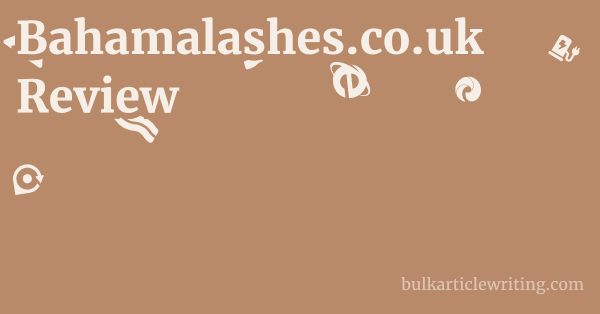 Bahamalashes.co.uk Review 1 by