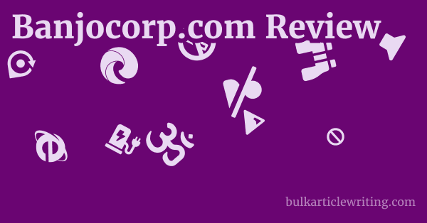 Banjocorp.com Review 1 by