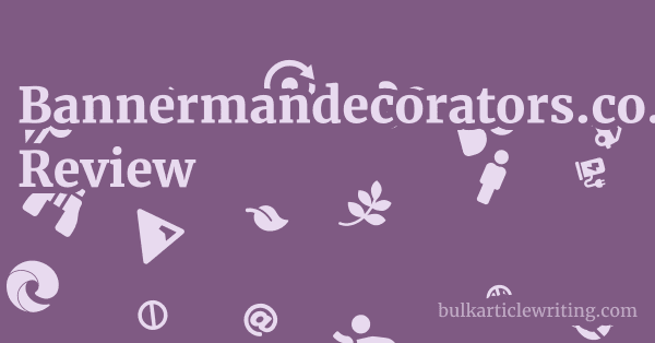 Bannermandecorators.co.uk Review 1 by